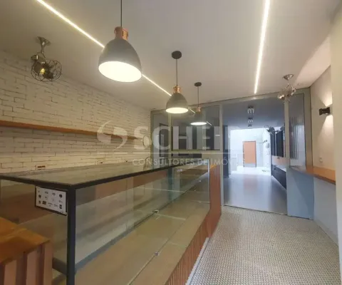 Loja comercial para locação de 107,00m² útil, no itaim bibi.