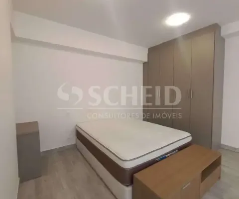 Studio locaçao mobiliado com 42m², 1 vaga, alto da boa vista