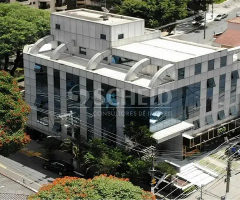 Prédio comercial monousuário 2000m² 6 pavimentos 20 vagas