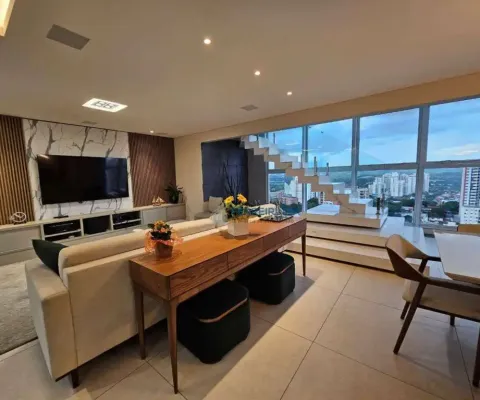 Cobertura com 4 dormitórios à venda, 283 m² por r$ 3.500.000,00 - vila ema - são josé dos campos/sp