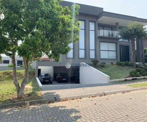 Casa com 4 dormitórios à venda, 400 m² por r$ 7.500.000,00 - condomínio reserva do paratehy - são josé dos campos/sp