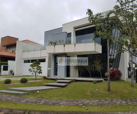 Casa com 4 dormitórios, 525 m² - venda por r$ 4.770.000,00 ou aluguel por r$ 30.980,00/mês - condomínio reserva do paratehy - são josé dos campos/sp
