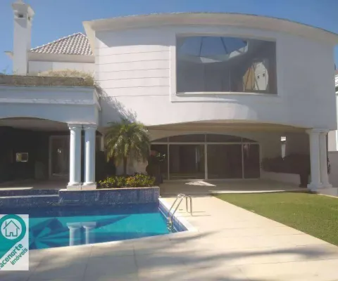 Casa com 5 dormitórios para alugar, 904 m² por r$ 57.000,00/mês - tamboré - santana de parnaíba/sp