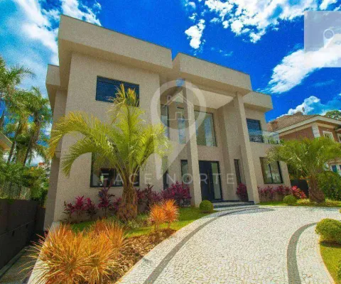 Casa nova mobiliada com 5 dormitórios à venda, 750 m² por r$ 16.000.000 - alphaville -sp