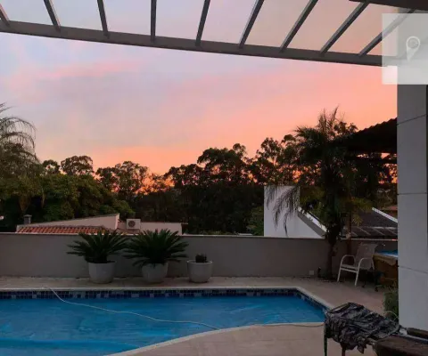 Casa com 4 dormitórios para alugar, 378 m² por r$ 29.500,00/mês - residencial cinco (alphaville) - santana de parnaíba/sp