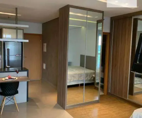 Apartamento com 1 dormitório à venda, 45 m² por r$ 530.000,00 -  alphaville - santana de parnaíba/sp