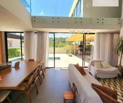 Casa nova em alphaville ,porteira fechada com 4 dormitórios à venda, 525 m² por r$ 4.000.000 - itahyê - sp