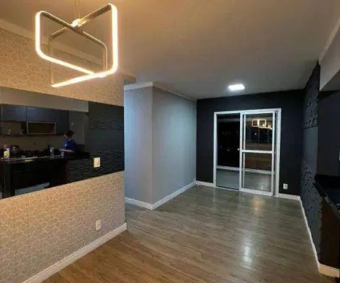 Apartamento com 3 dormitórios para alugar, 72 m² por r$ 4.620,00/mês - jardim tupanci - barueri/sp