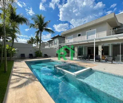 Casa com 6 dormitórios à venda, 400 m² por r$ 3.900.000,00 - acapulco - guarujá/sp