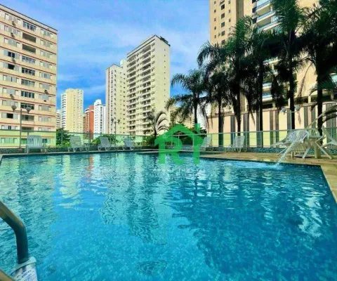 Apartamento com 3 dormitórios (2 suítes), 2 vagas, lazer, pitangueiras, guarujá/sp