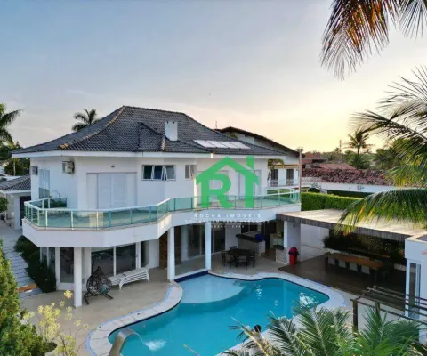 Casa com 6 dormitórios à venda, 630 m² por r$ 5.000.000,00 - acapulco - guarujá/sp