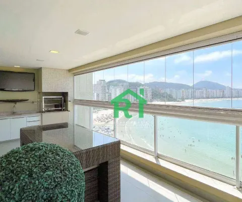 Apartamento à venda, 130 m² por r$ 1.800.000,00 - jardim astúrias - guarujá/sp