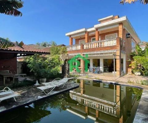 Casa com 4 dormitórios à venda, 350 m² por r$ 1.500.000,00 - acapulco - guarujá/sp