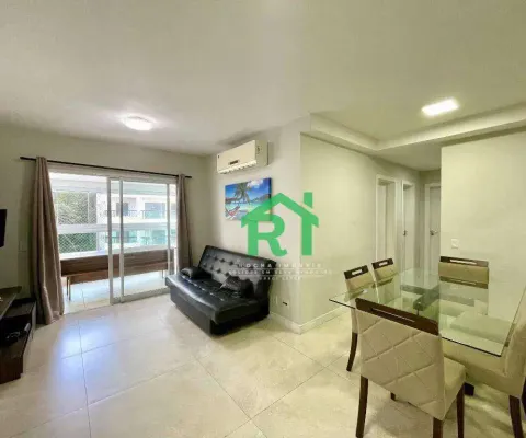 Apartamento com 2 quartos (1 suíte), lazer, 2 vagas i praia das astúrias i guarujá/sp