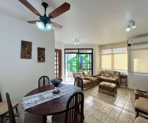 Apartamento com 3 quartos (1 suíte), 1 vaga, lazer, jardim astúrias, guarujá/sp