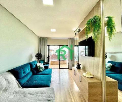 Apartamento à venda, 100 m² por r$ 600.000,00 - enseada - guarujá/sp