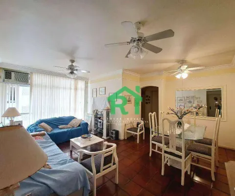Apartamento com 3 dormitórios à venda, 90 m² por r$ 490.000,00 - pitangueiras - guarujá/sp