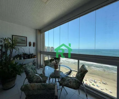 Apartamento frente mar a venda em praia das pitangueiras.