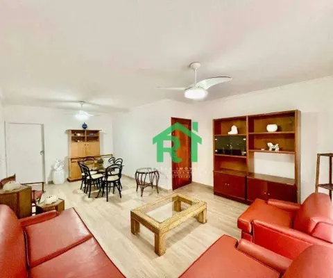 Apartamento com 3 dormitórios, 134 m² - venda por r$ 585.000,00 ou aluguel por r$ 4.500,00/mês - pitangueiras - guarujá/sp