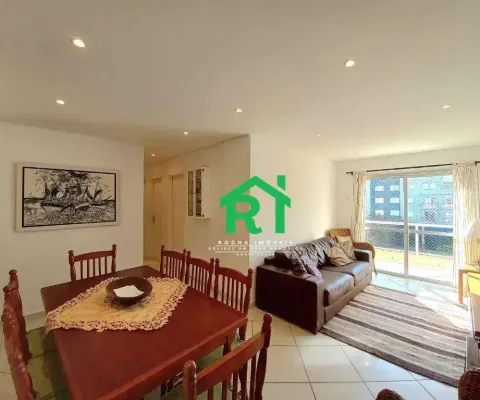 Apartamento à beira mar com 3 dormitórios, 1 suítes, 1 vaga - enseada - guarujá/sp