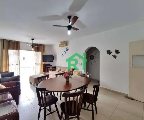 Apartamento com 2 dormitórios, 83 m² - venda por r$ 380.000,00 ou aluguel por r$ 3.500,00/mês - jardim astúrias - guarujá/sp