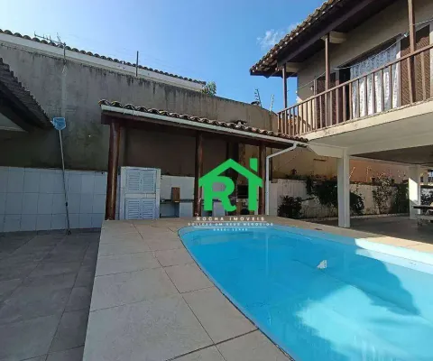 Casa com 3 dormitórios à venda, 298 m² por r$ 800.000,00 - enseada - guarujá/sp