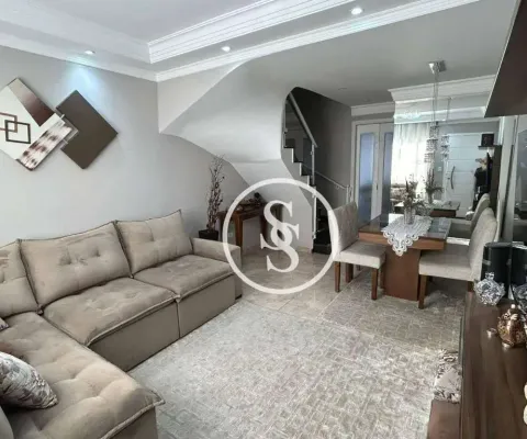 Casa no condomínio aldeia das serras com 3 dormitórios à venda, 127 m² por r$ 800.000 - demarchi - são bernardo do campo/sp