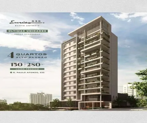 Apartamento à venda 4 quartos 2 suítes 3 vagas - santo antônio