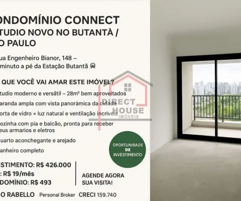 Kitnet / Stúdio à venda na Rua Eng. Bianor, 148, Butantã, São Paulo