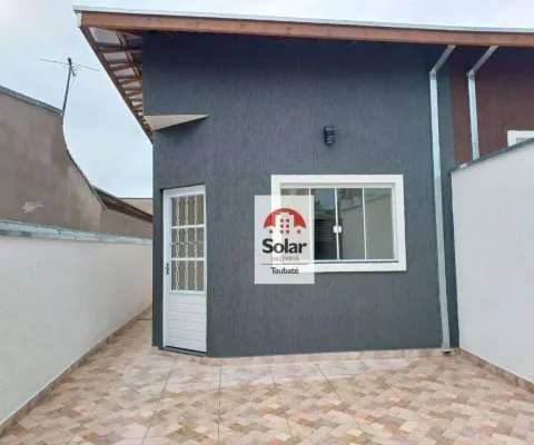 Casa com 2 dormitórios à venda, 70 m² por r$ 340.000,00 - jardim continental ii - taubaté/sp