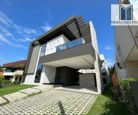 Casa alphaville fortaleza com 5 dormitórios à venda, 433 m² por r$ 4.500.000 - alphaville fortaleza - eusébio/ce