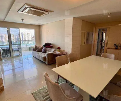 Apartamento athenas condominium com 3 dormitórios à venda, 150 m² por r$ 1.500.000 - aldeota - fortaleza/ce