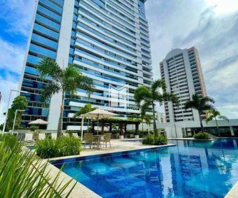 Apartamento verano com 4 dormitórios à venda, 225 m² por r$ 2.750.000 - meireles - fortaleza/ce