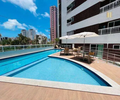 Apartamento reserva nature com 3 dormitórios à venda, 110 m² por r$ 1.100.000 - cocó - fortaleza/ce