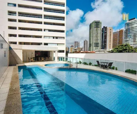 Apartamento com 2 dormitórios à venda, 82 m² por r$ 770.000,00 - mucuripe - fortaleza/ce