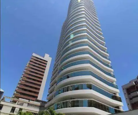 Apartamento com 4 dormitórios à venda, 332 m² por r$ 4.200.000,00 - meireles - fortaleza/ce
