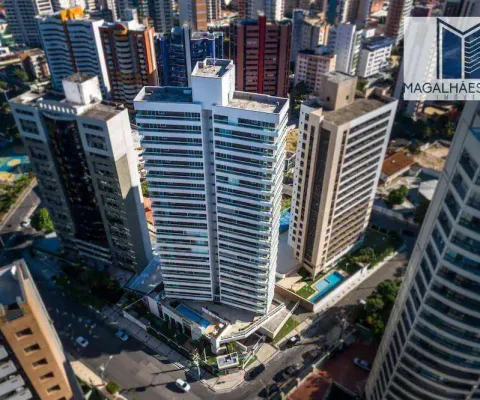Apartamento com 3 dormitórios à venda, 104 m² por r$ 950.000,00 - cocó - fortaleza/ce