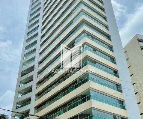 Apartamento com 4 dormitórios à venda, 244 m² por r$ 2.350.000,00 - meireles - fortaleza/ce