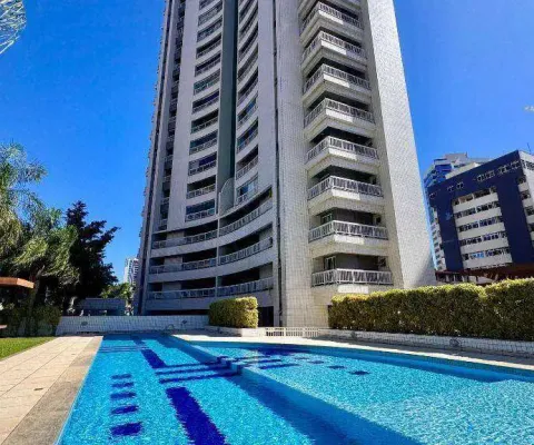 Apartamento com 4 dormitórios à venda, 152 m² por r$ 1.400.000,00 - meireles - fortaleza/ce