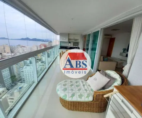 Apartamento com 3 dormitórios, 167 m² - venda por r$ 2.550.000,00 ou aluguel por r$ 17.280,00/mês - boqueirão - santos/sp