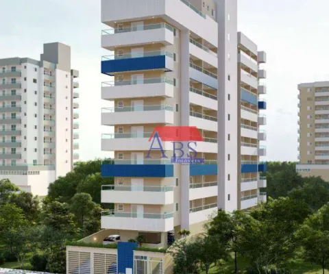 Apartamento com 2 dormitórios à venda, 71 m² por r$ 581.000,00 - vila guilhermina - praia grande/sp