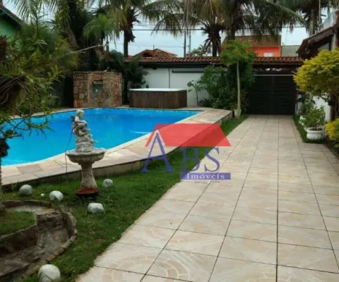 Casa com 5 dormitórios à venda, 506 m² por r$ 1.500.000,00 - balneário pires - praia grande/sp