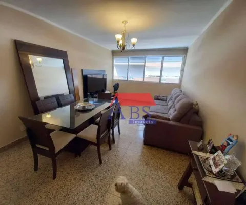 Apartamento com 2 dormitórios à venda, 96 m² por r$ 490.000,00 - gonzaga - santos/sp