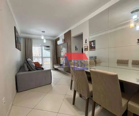 Apartamento com 2 dormitórios à venda, 66 m² por r$ 490.000,00 - tupi - praia grande/sp
