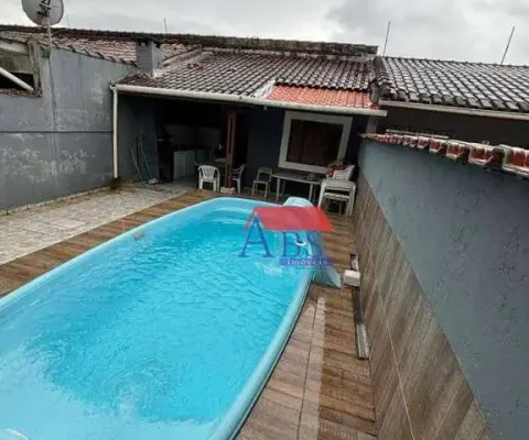 Casa à venda, 109 m² por r$ 370.000,00 - balneario oceanópolis - mongaguá/sp