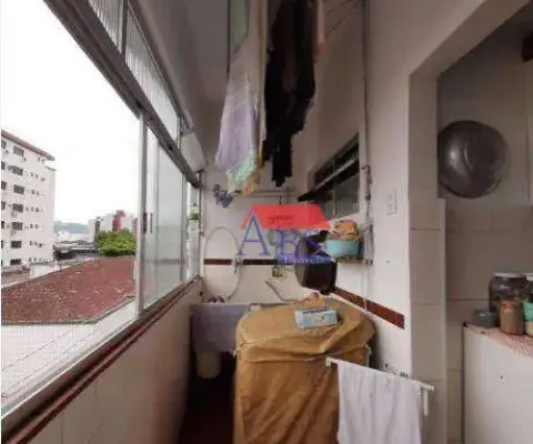 Apartamento com 2 dormitórios à venda, 72 m² por r$ 300.000,00 - vila matias - santos/sp