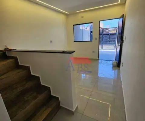 Sobrado com 3 dormitórios à venda, 98 m² por r$ 530.000,00 - balneário pires - praia grande/sp