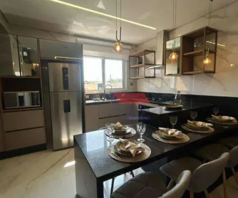 Casa com 2 dormitórios à venda, 96 m² por r$ 550.000,00 - vila guilhermina - praia grande/sp