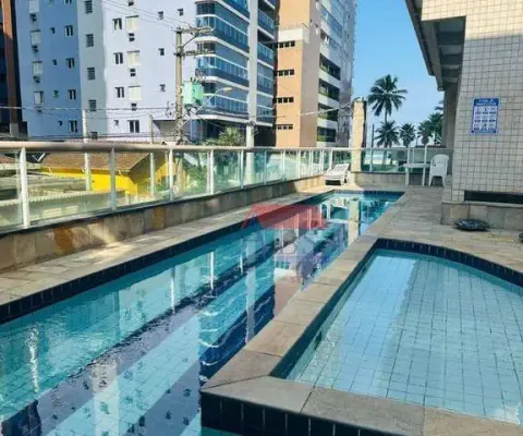 Apartamento com 1 dormitório à venda, 66 m² por r$ 420.000,00 - aviação - praia grande/sp