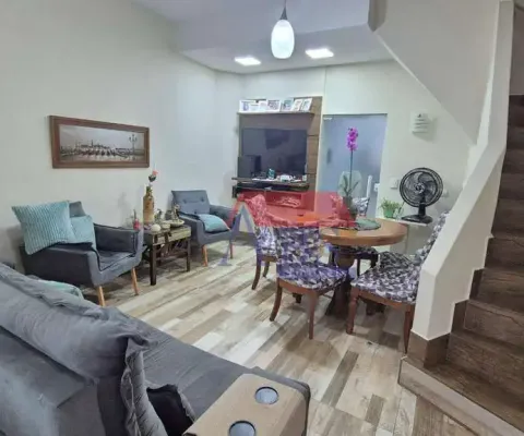 Casa com 3 dormitórios à venda, 120 m² por r$ 750.000,00 - campo grande - santos/sp